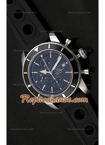 Breitleng Steelfish SuperOcean Heritage Reloj Suizo en Negro  