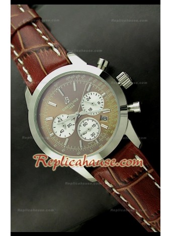 Breitleng Transocean Reloj Japonés de Cuarzo- 35MM