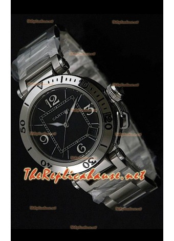 Cartier Pasha Seatimer Reloj Réplica - Carcasa Suiza Movimiento Japonés