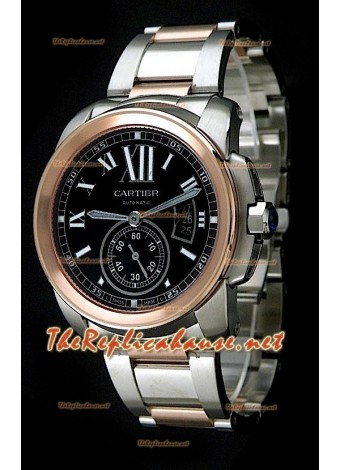 Swiss Calibre De Cartier Reloj Réplica- Última Réplica a Escala 1:1