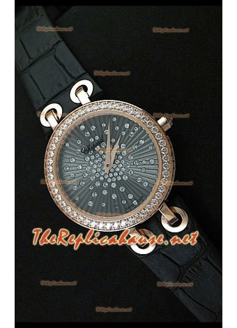 Chopard Xtraveganza Reloj para Señoras con Diamantes incrustados en carcasa en Oro Rosa