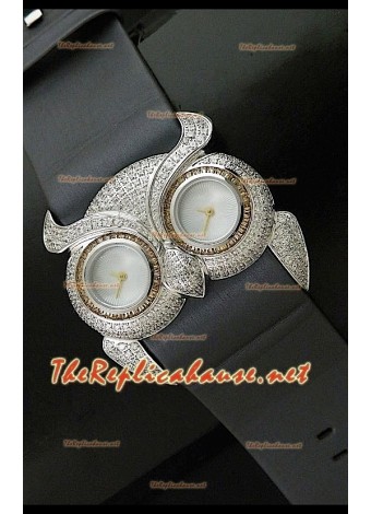 Chopard Animal World Reloj Señoras Búho en Acero Inoxidable