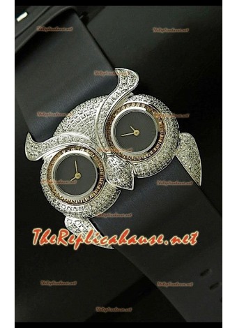Chopard Animal World Reloj Señoras Búho en Acero Inoxidable