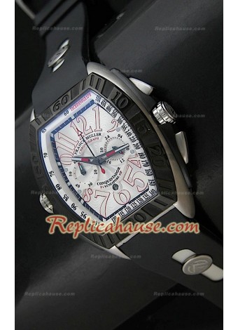 Reloj de Acero Franck Muller Edición Conquistador Sengapore GP 