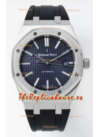 Audemars Piguet Royal 15400 41MM Dial Azul Acero 904L Movimiento CAL.3120 Réplica Espejo 1:1