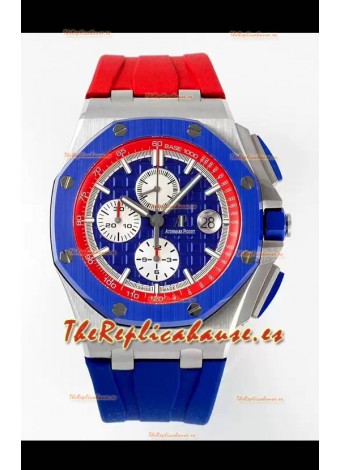 Audemars Piguet Royal Oak Offshore Edición Cronógrafo Ryders Cup Azul Reloj Réplica Espejo 1:1