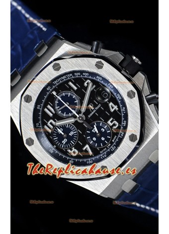 Audemars Piguet Royal Oak Offshore Chronograph "The Real Batman"  Reloj de Acero 904L Réplica a Espejo 1:1