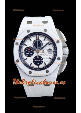 Audemars Piguet Royal Oak Offshore Cerámica blanca - Movimiento Ultimate 3126 1:1