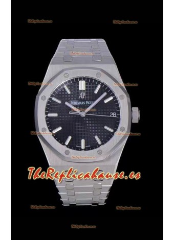 Audemars Piguet Royal Oak 41MM Dial Azul Reloj Réplica a espejo 1:1 de Acero 904L