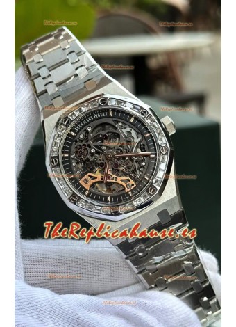 Audemars Piguet Royal Oak Double Balance Wheel Openworked Edition Reloj Réplica Suiza Espejo 1:1