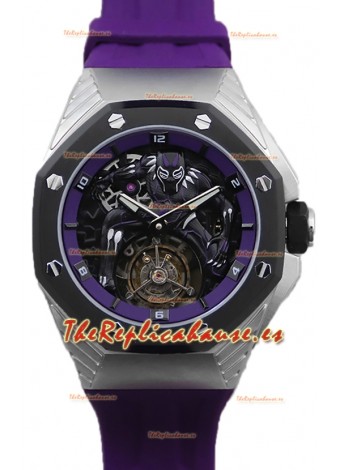 Audemars Piguer Royal Oak Flying Tourbillon Titanium "Black Panther" 1:1 Reloj Réplica Suiza 