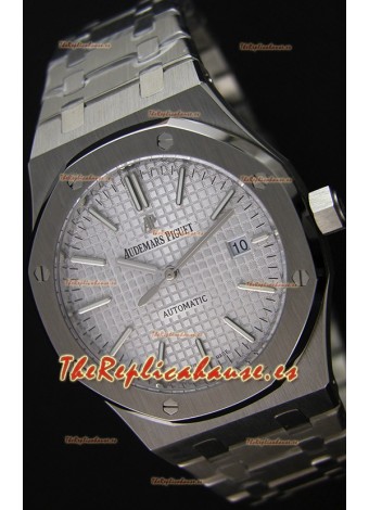 Audemars Piguet Royal Oak 41MM Gris Correa de Acero  - Reloj Réplica a Espejo 1:1 Última Edición