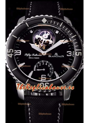Blancpain Fifty Fathoms Tourbillon 8 Horas Reloj Réplica Suizo a Espejo 1:1