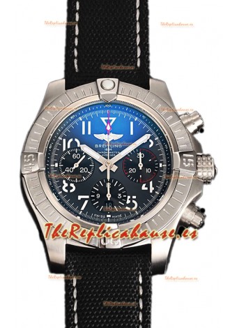 Breitling Avenger Chronograph 45 Dial Negro Reloj Réplica Suiza Espejo 1:1