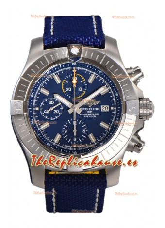 Breitling Avenger Bandit Dial Azul Reloj Réplica Suiza Espejo 1:1