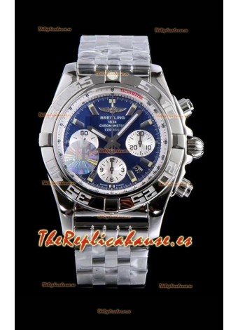 Breitling Chronomat B01 Dial Azul Reloj Suizo de Acero 904L Reloj Réplica a Espejo 1:1