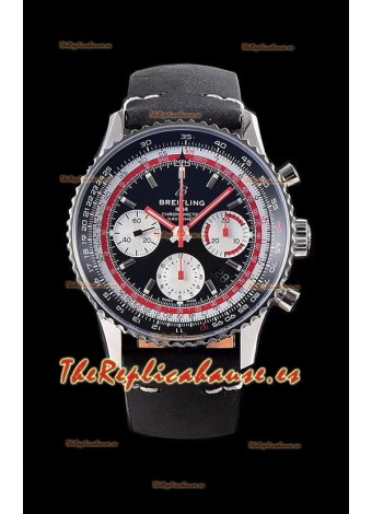 Breitling Navitimer 1 B01 Chronograph SWISSAIR Edition 43MM - 904L Reloj Réplica a Espejo 1:1