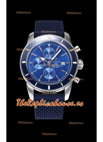Breitling SuperOcean Heritage II 44MM Dial Azul Reloj Réplica Suizo