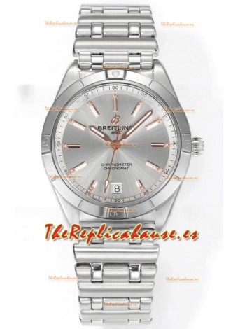 Breitling Chronomat 36MM Acero Inoxidable Casing Reloj Réplica Espejo 1:1 Dial Acero