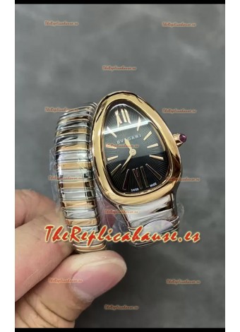 Bvlgari Edición Serpenti Reloj Caja Dos Tonos en Calidad Espejo 1:1