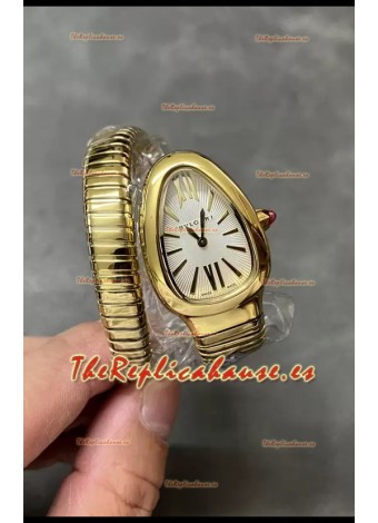 Bvlgari Edición Serpenti Reloj Caja Oro Amarillo en Calidad Espejo 1:1