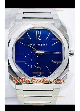 Bvlgari Edición Octo Finissmo Reloj Réplica Suizo a Espejo 1:1 Caja de Acero