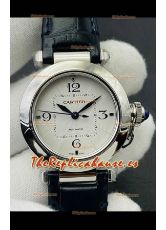 Pasha De Cartier Suizo Automático Calidad Espejo 1:1 Reloj Réplica 35MM