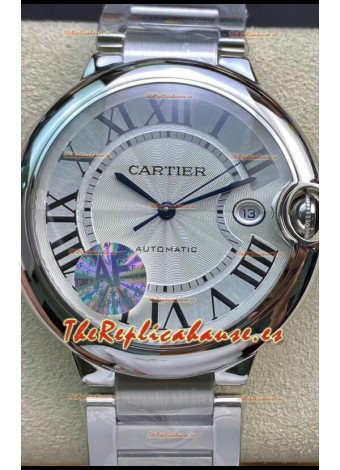 Ballon De Cartier Suizo Automático Calidad Espejo 1:1 42MM Caja en Acero