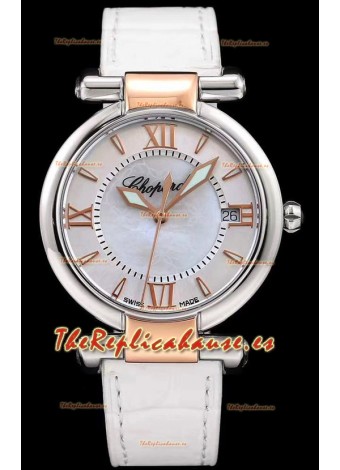 Chopard Imperiale Dial Blanco, Reloj Réplica Suizo Automático en Acero 904L