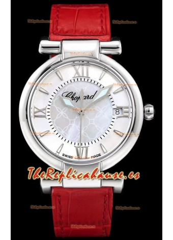 Chopard Imperiale Dial Blanco, Reloj Réplica Suizo Automático en Acero 904L