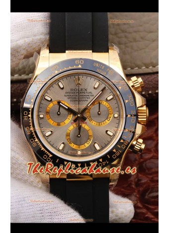 Rolex Cosmograph Daytona 116508 Oro Amarillo Movimiento Original Cal.4130 - Reloj de Acero Ultimate 904L Mejorado