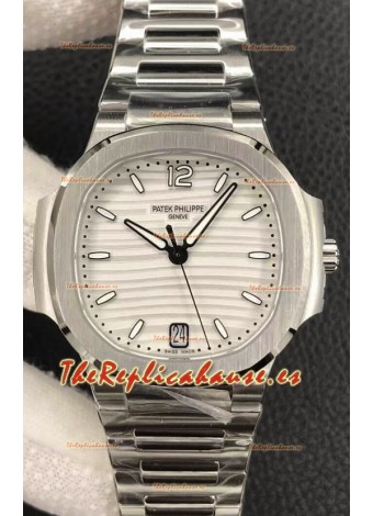 Patek Philippe Nautilus 7118/1A-010 35MM Reloj Réplica Suizo a espejo 1:1 Dial en Acero