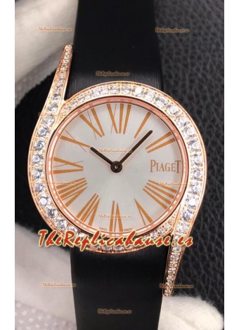 Piaget Limelight Gala Edition Reloj Repliza de Cuarzo Suizo en calidad espejo 1:1Oro Rosado 