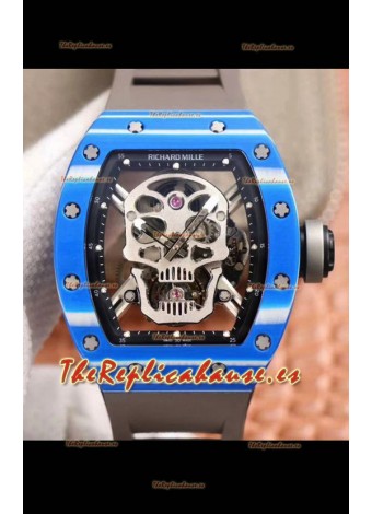 Richard Mille RM052-1 Tourbillon Caja en Cerámica Azul - Calidad a Espejo 1:1