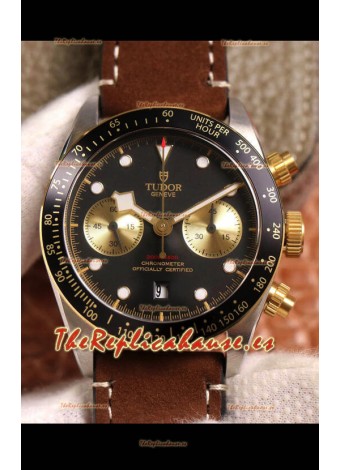 Tudor Heritage Black Bay M79363N-0002 Reloj Réplica Cronógrafo a Espejo 1:1