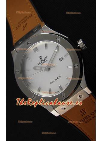 Hublot Classic Fusion Titanium Opalin Reloj Réplica Suizo - Réplica a Espejo 1:1