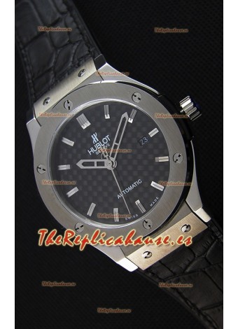 Hublot Classic Fusion Titanium Carbon Dial Reloj Réplica Suizo - Réplica a Espejo 1:1