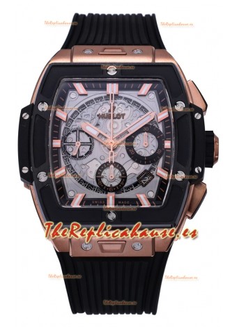 Hublot Spirit of Bang Caja Oro Rosado Bisel Cerámica - 42MM Réplica Suiza