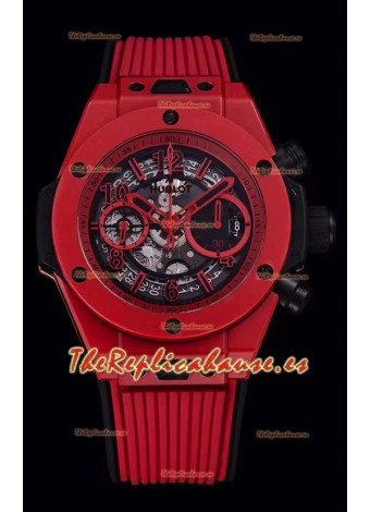 Hublot Big Bang Unico RED PVD Edición Espejo 1:1 Reloj Réplica Suizo