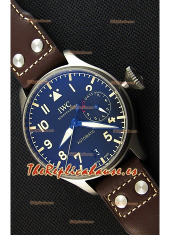 IWC Big Pilot's IW501004 Reloj Heritage Suizo en Titanio - Función Indicadora de Reserva de Energía - Réplica a Espejo 1:1