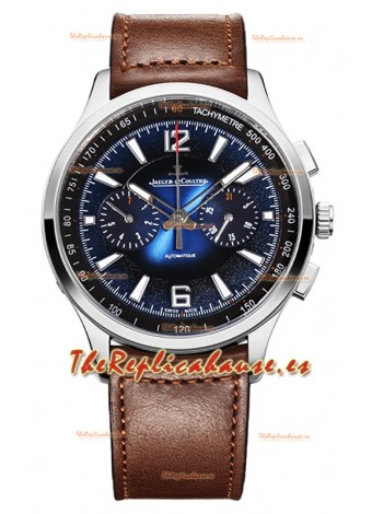 Jaeger LeCoultre Polaris Q9028181 Chronograph Dial Azul Reloj Réplica Suiza 