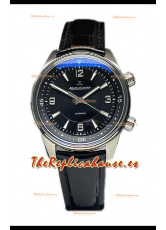 Jaeger LeCoultre Polaris Automatic Dial Negro Caja Acero 41MM Reloj Réplica Suiza 