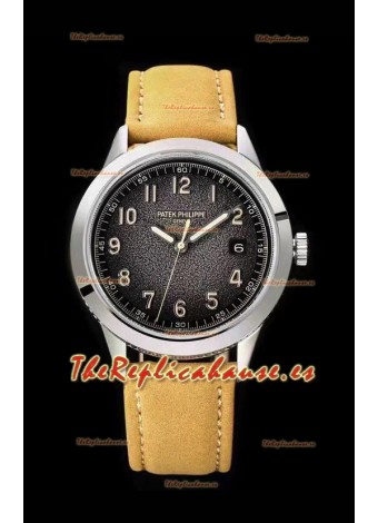 Patek Philippe Calatrava 5226G-001 Acero 904L Reloj Réplica a Espejo 1:1 Correa de Piel