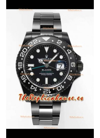 Rolex GMT Masters II REF.126710BLRO BLAKEN Réplica Suiza - Acero 904L Revestido en DLC