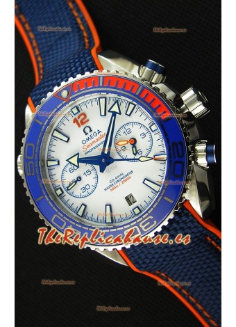 Omega Seamaster Planet Ocean 600M Reloj Réplica a Espejo 1:1 Edición Michael Phelps