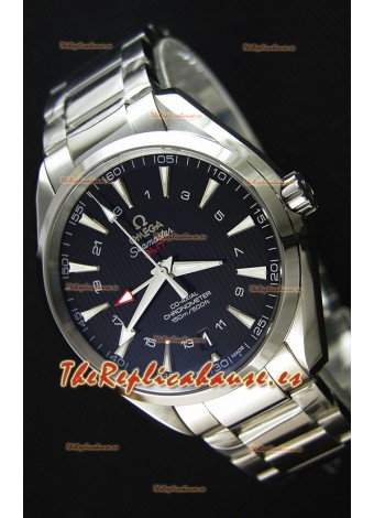 Omega Seamaster Aqua Terra GMT 150M 43MM Réplica a Espejo 1:1 Dial Negro