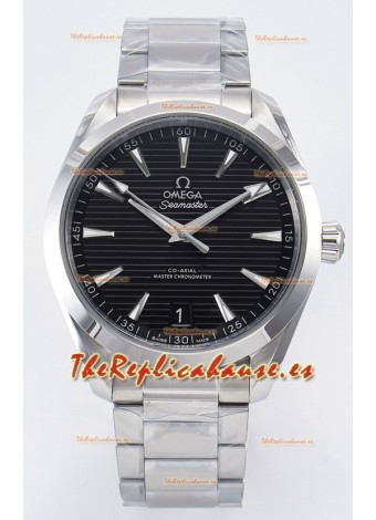 Omega Aqua Terra 150M Dial Negro Caja Acero 904LRéplica Espejo 1:1 41MM 