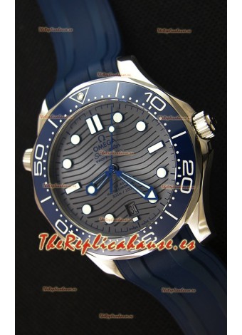 Omega Seamaster 300M Co-Axial Master Chronometer GRIS Reloj Réplica Suizo a Espejo 1:1