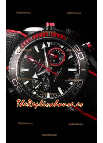 Omega Seamaster Planet Ocean Deep Black 600M Volvo Ocean Race Reloj a Espejo 1:1