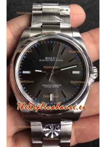 Rolex Oyster Perpetual REF#124300 41MM Movimiento Cal.3230 Réplica Suizo Dial en Negro Acero 904L Reloj Réplica a Espejo 1:1